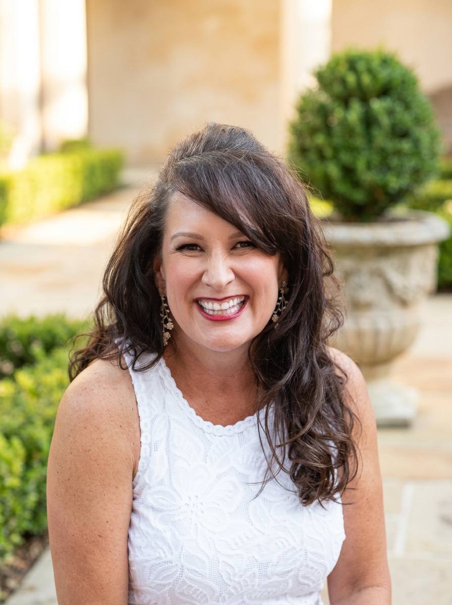 Founder of Honey House Studio in her sunlit Houston atelier